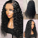 Undetectable Transparent 13X6 Lace Front Wigs Deep Wave /Loose Wave Curly Wigs Black Wigs