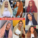 Undetectable Transparent 13X6 Lace Front Wigs Deep Wave /Loose Wave Curly Wigs Black Wigs