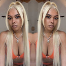 30 inch 613 Body Wave 4x4 Lace Closure Wigs 613 Blonde Human Hair Body Wave Hair Wigs