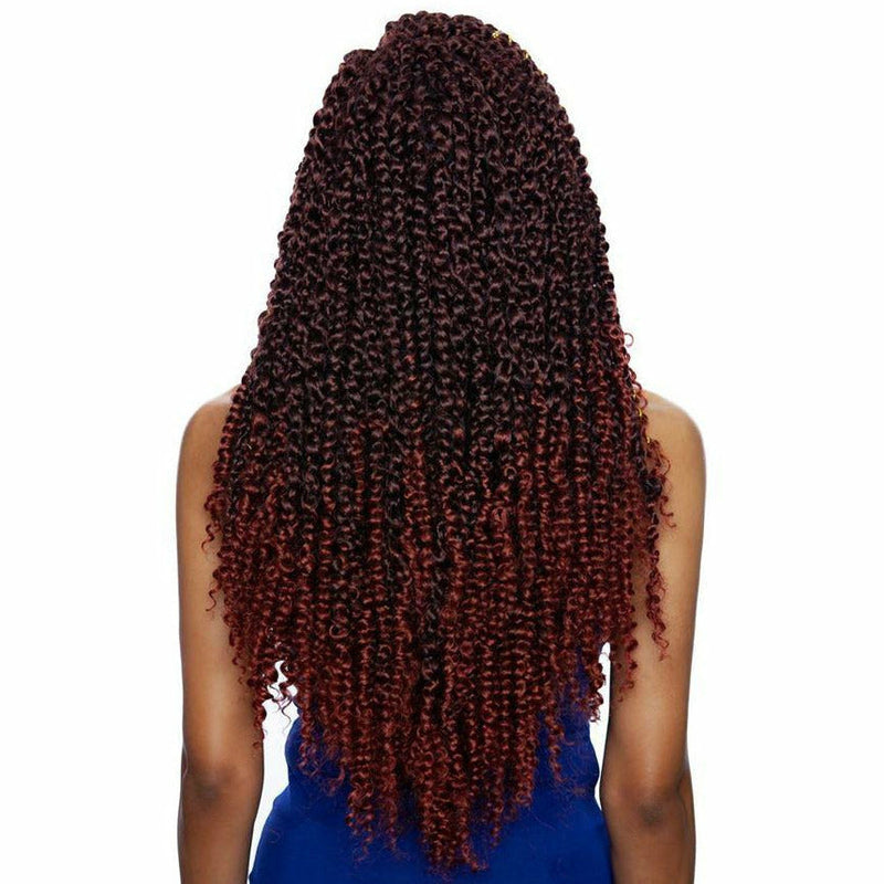 Mane Concept Afri-Naptural Caribbean Bundle Braids - CB1807 Passion Water Wave 18"