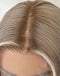 Jessies Wig Highlight Ash Blonde Wavy 4x4 Lace Wig Glueless HD Lace Human Hair Wig