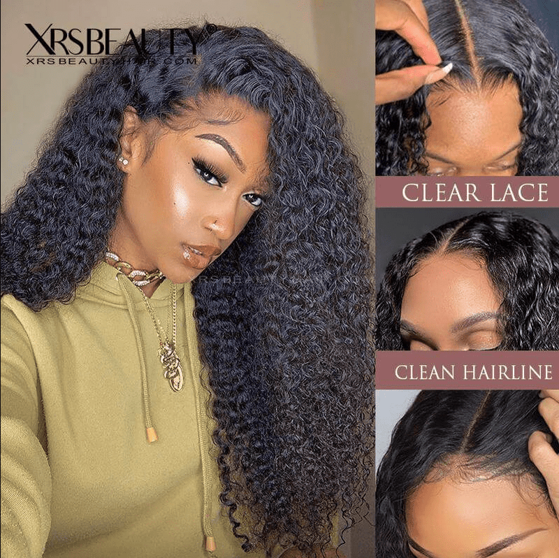 Xrs Beauty Hair Human Hair HD Lace Front Wig Water Wave 13x6 *NEW* CLEAR LACE & CLEAN HAIRLINE [LFW16]