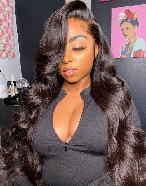 Jessies Wig 30-40 INCH  Affordable Lace Closure Wigs Body Wave Lace Front Human Hair Wigs