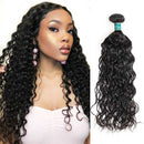 Water Wave Hair Bundles 1 Piece 100% Real Human Hair Bundles Unprocessed Water Wave Hair Weaves