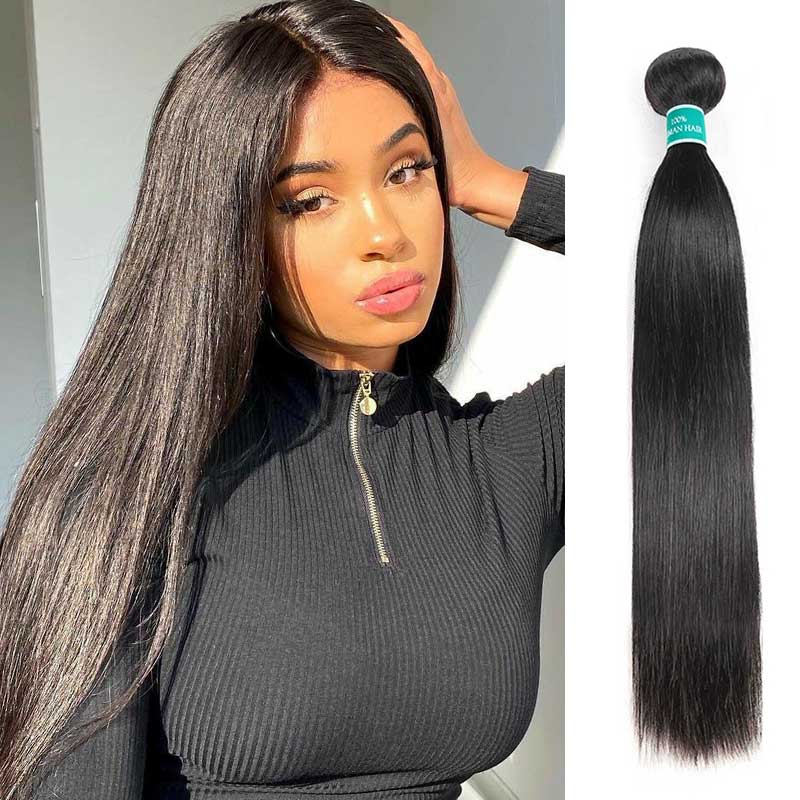 Ali Grace 1 Pc Straight Human Hair Bundles