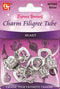 Beauty Town Sliver Charm Filigree Tube