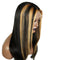 New Highlight Layered Butterfly Haircut 13X4 HD Transparent Lace Front Wigs Straight Human Hair Wigs 180% Density
