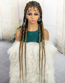 Jessies Wig Full Lace Handmade Wig For Women Braids Wig With Baby Hair