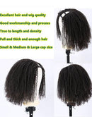 Jessies Wig Brazilian Afro Kinky Curly U Part Wig Glueless Human Hair Wig 4B 4C Hair