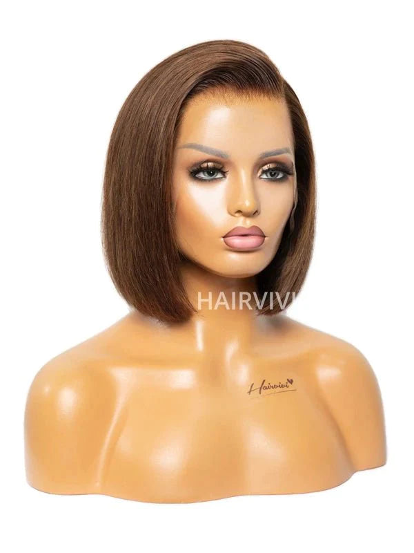 Hairvivi Reese 10inch Bob Wig Side Part Lace Front Human Hair