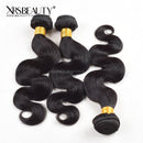 Xrs Beauty Hair 3 Piece Body Wave Hair Virgin Human Hair Bundle [WEFT15]