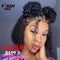 Flash Sale 12inch Glueless Curly Invisible 13X4 Lace Frontal Bob Wig
