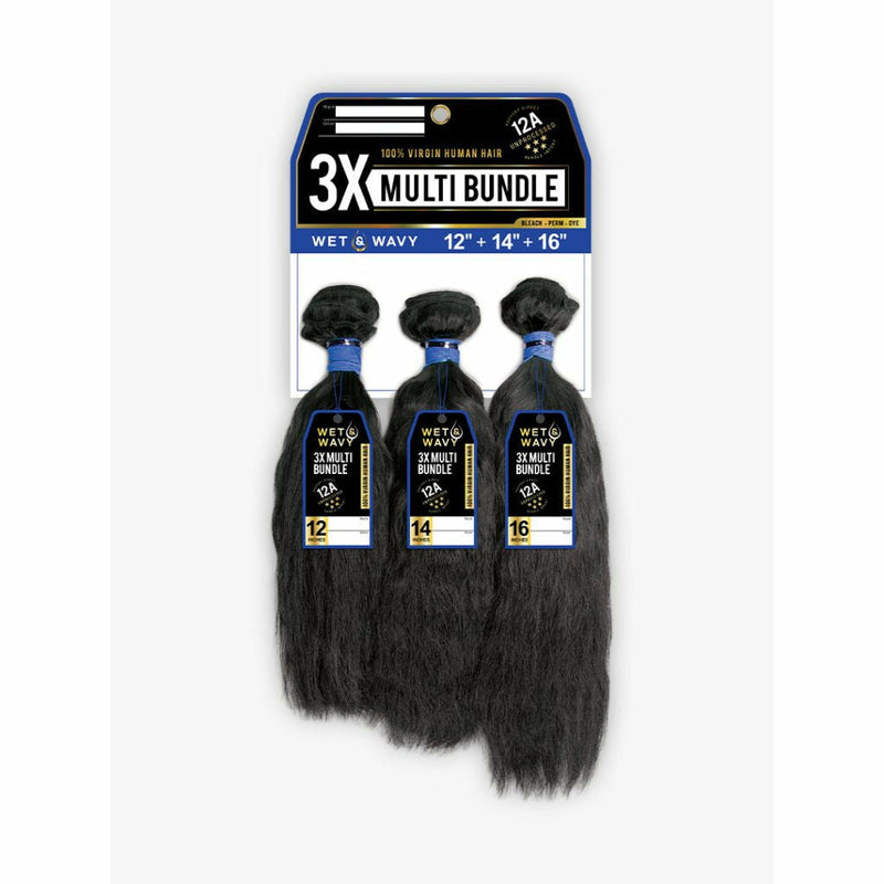 Sensationnel Bare & Natural 12A Unprocessed Virgin Hair Bundle Weave - Deep 3PCS