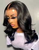 Jessies Wig 13X4 Shoulder Length Undetectable Invisible HD Lace Front Body Wave Human Hair Wigs