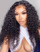 Jessies Wig Flash Deal $99.99 20" Deep Curly 4x4 Lace Human Hair Wig Glueless Wig