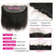 Brazilian Straight Hair 13*4 Lace Frontal Ear to Ear with Baby Hair Lace Frontal Closure Free/Middle Part Two Options