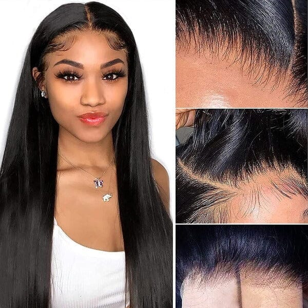 Ali Grace Brazilian 13x4 Transparent Lace Straight Wigs