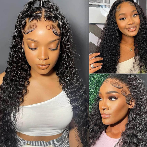 Aligrace Hair 13x4 HD Frontal Lace Water Wave Wig