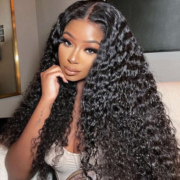 Aligrace Hair 13x4 HD Frontal Lace Water Wave Wig