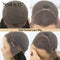 Xrs Beauty Hair Burgundy Hair With Dark Roots Body Wave Front Lace Human Hair Wig [CFW13]