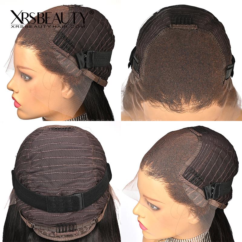 Xrs Beauty Hair 13x4 Lace Front Wavy Bob Wig Human Hair Free Part Pre Plucked Hairline [BOB04]