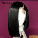 Xrs Beauty Hair 13x4 Side Part Asymmetrical Bob Wig Pre Plucked Lace Front Human Hair [BOB05]