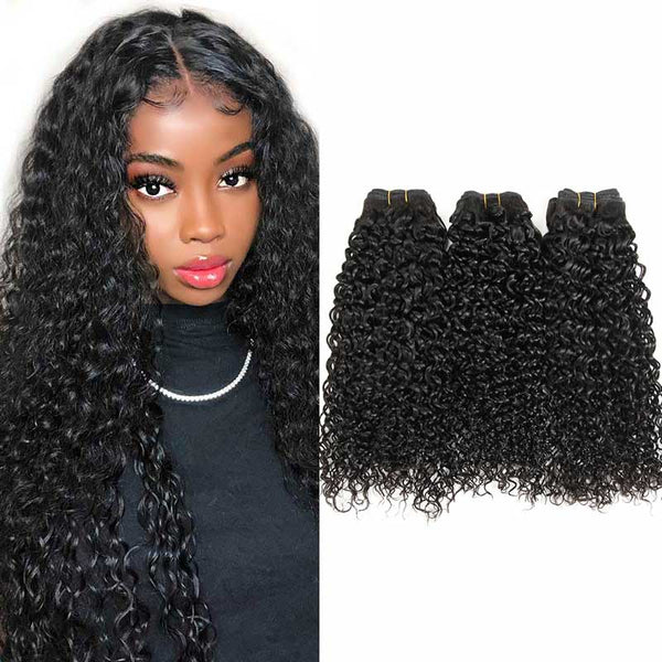 Ali Grace 4 Pcs Kinky Curly Human Hair Bundles