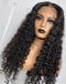 Jessies Wig Flash Sale $159.99 22" Water Wave 4x4 Lace Closure Human Hair Wigs Preplucked HD Lace