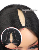 Jessies Wig Buy 2 Wigs= $99.99 10" Curly Thin Part Bob Wig+10" Straight V Part Bob Wig