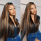 Pre Cut Lace | Upgrade Breathable Airy Cap Piano Color 1B/27 13X4/6x5 Body Wave/Straight HD Lace Frontal Pre-plucked Easy Wear And Go Wig