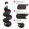 High Quality 12A Grade Virgin Brazilian Hair Body Wave Human Hair 4 Bundles with 4x4 Transparent Lace Closure
