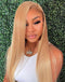 Jessies Wig 27# Honey Blonde Colored Straight Lace Front Human Hair Wigs Brazilian Remy Hair