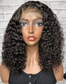 Jessies Wig Short Curly Bob Lace Part Wigs Human Hair Wig(Summer Must Have)