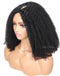 Jessies Wig 4B 4C Mongolian Afro Kinky Curly Thin V Part Wig Without Leave Out (Must TRY)