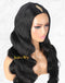 Jessies Wig Upgraded Thin V Part Wig Body Wave Glueless Human Hair Wig