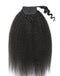 Jessies Wig Kinky Straight Wrap Ponytail Around 30inch 15A Long Virgin Human Hair Extension