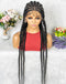 Jessies Wig Full Lace Handmade Wig For Women Braids Wig With Baby Hair