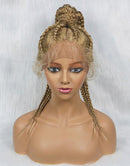 Jessies Wig 24 Inch Braid Headgear Braided Lace Ponytail Hair