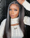 Jessies Wig Jessie's Wig Glueless Crystal HD Lace Straight 13x4 Lace Front Brazilian Remy Human Hair Wigs