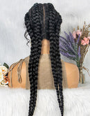 Jessies Wig Braided Lace Front Wig With Baby Hair