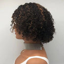 Aligrace Hair Curly Bob Wigs P4/27 Highlight Color