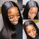 Dola Hair Swiss Hd Lace 5X5 Lace Closure Wig Straight Brazilian Wig