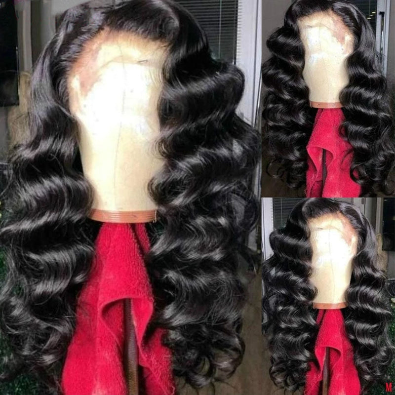 Dola Hair 5X5 HD Lace Closure Wig Brazilian Loose Deep Wave Human Wig