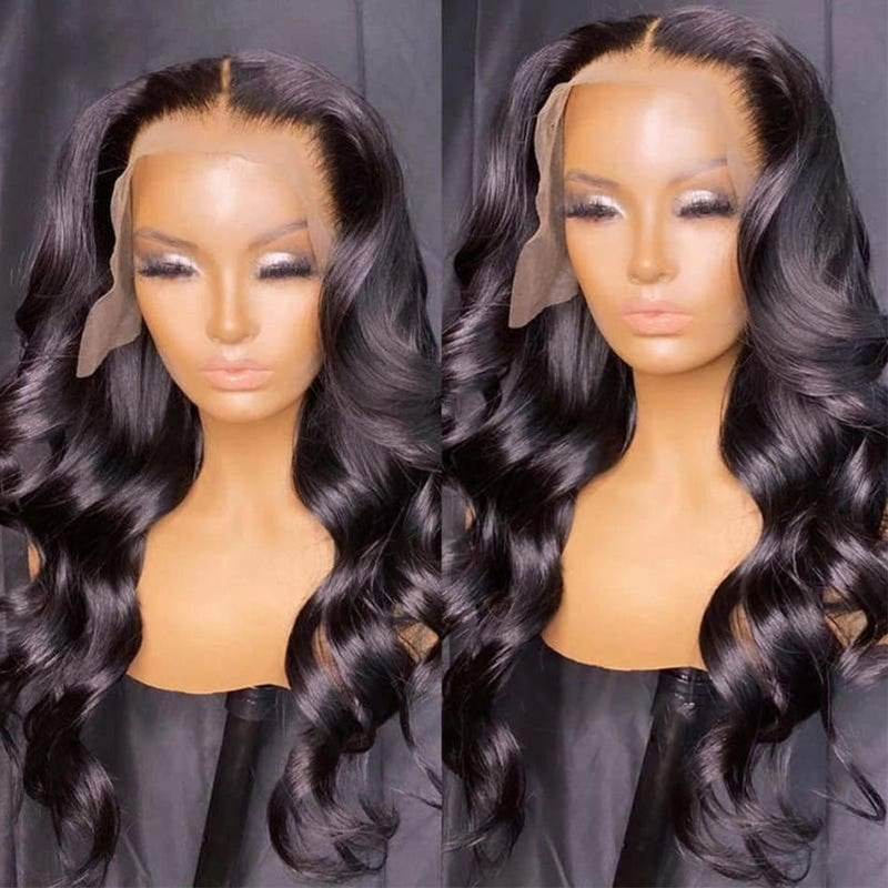 Dola Hair *NEW* CLEAR LACE & CLEAN HAIRLINE Body Wave 13x6 Lace Front Wig Undetectable Skin Melt Human Hair Lace Wig