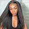 Dola Hair Kinky Straight 13x6 Front Deep Part Wig Brazilian