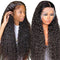 Dola Hair 38 inch long length lace frontal wig curly human hair