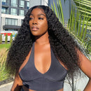 Dola Hair Glueless 180 Density Lace Closure Wig Deep Curly Brazilian