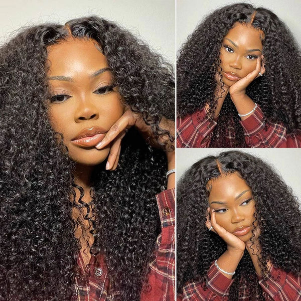 Dola Hair Kinky Curly 13X4 Lace Frontal Wig Brazilian Lace Wig Dola Hair