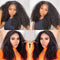 Dola Hair Kinky Curly 13X4 Lace Frontal Wig Brazilian Lace Wig Dola Hair