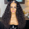 Dola Hair Deep Curly U Part Human Hair Wig Half Wig Brazilian 180% Density